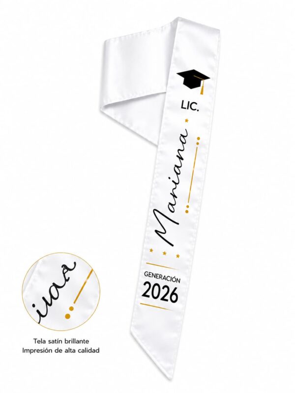 banda personalizable Banda graduado